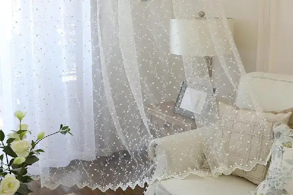 پارچه پرده‌ ای توری