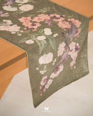 رانر رومیزی مخمل مدل نوبهار