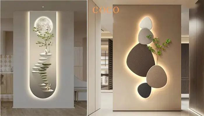 دیوارکوب دکوراتیو برای دیزاین راهرو
