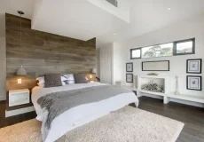 طراحی دیوار پشت تخت خواب