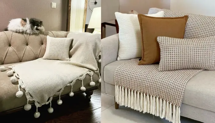 ست شال مبل و کوسن